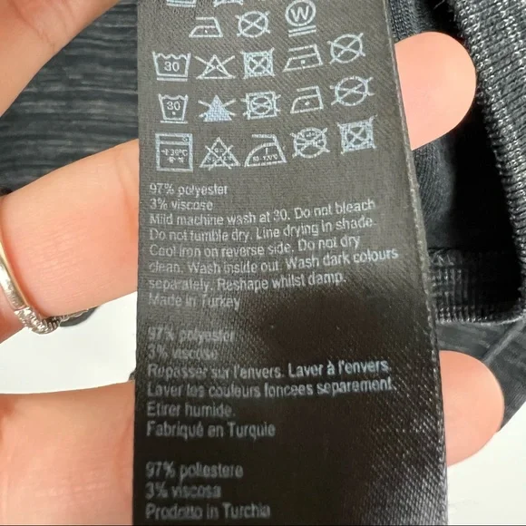 AllSaints Garnet Crew T-Shirt size extra large - Picture 5 of 6